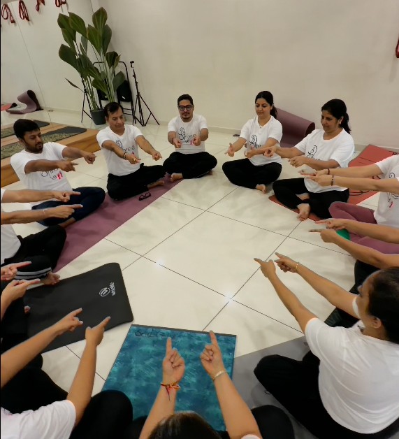 Shree Foundation outreach poster from a community wellness session