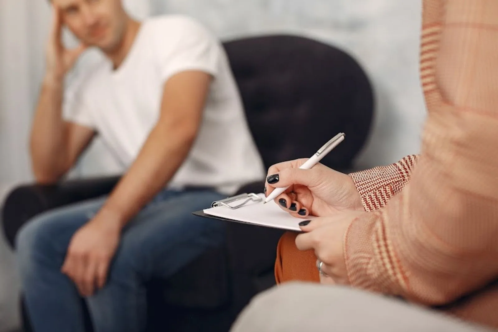 A counselling room used for Shree Foundation family sessions